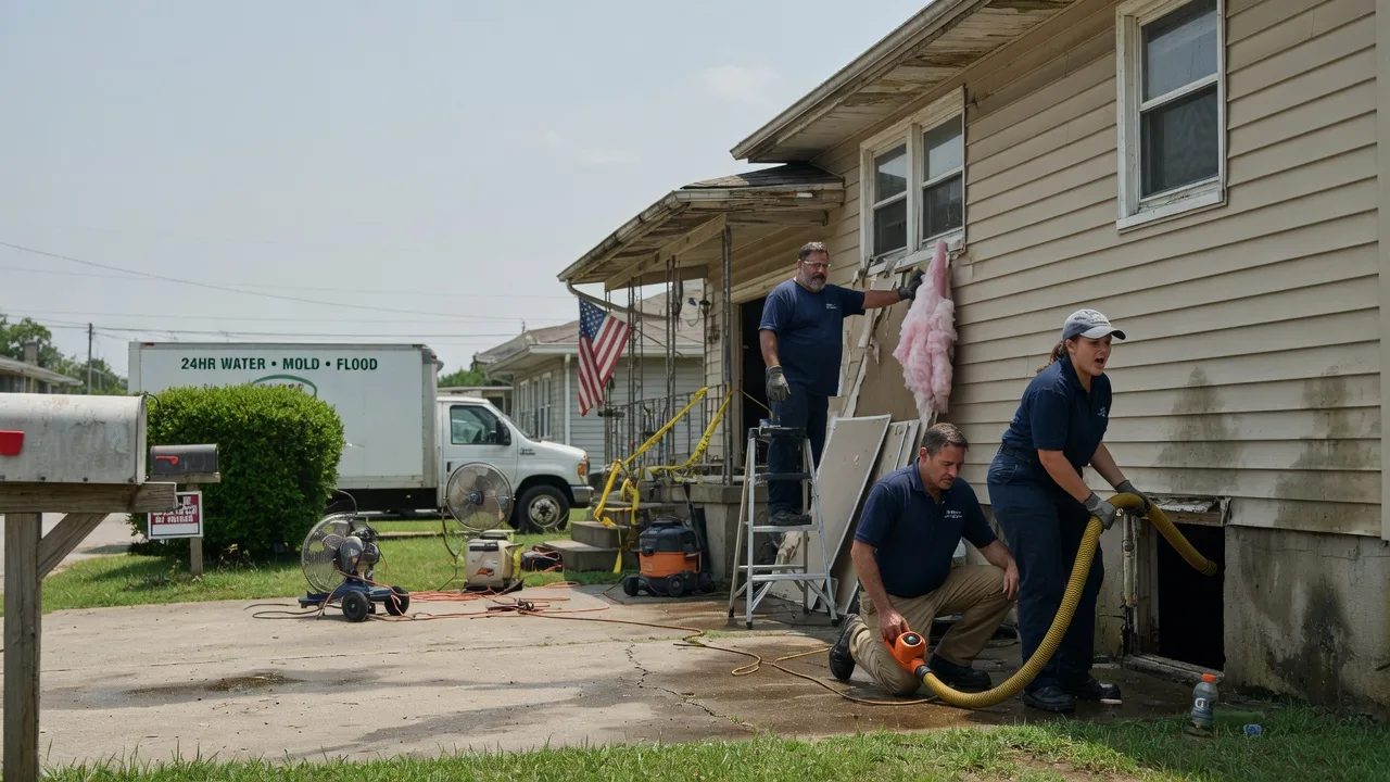 Water Damage Repair in Meridian, NY near me